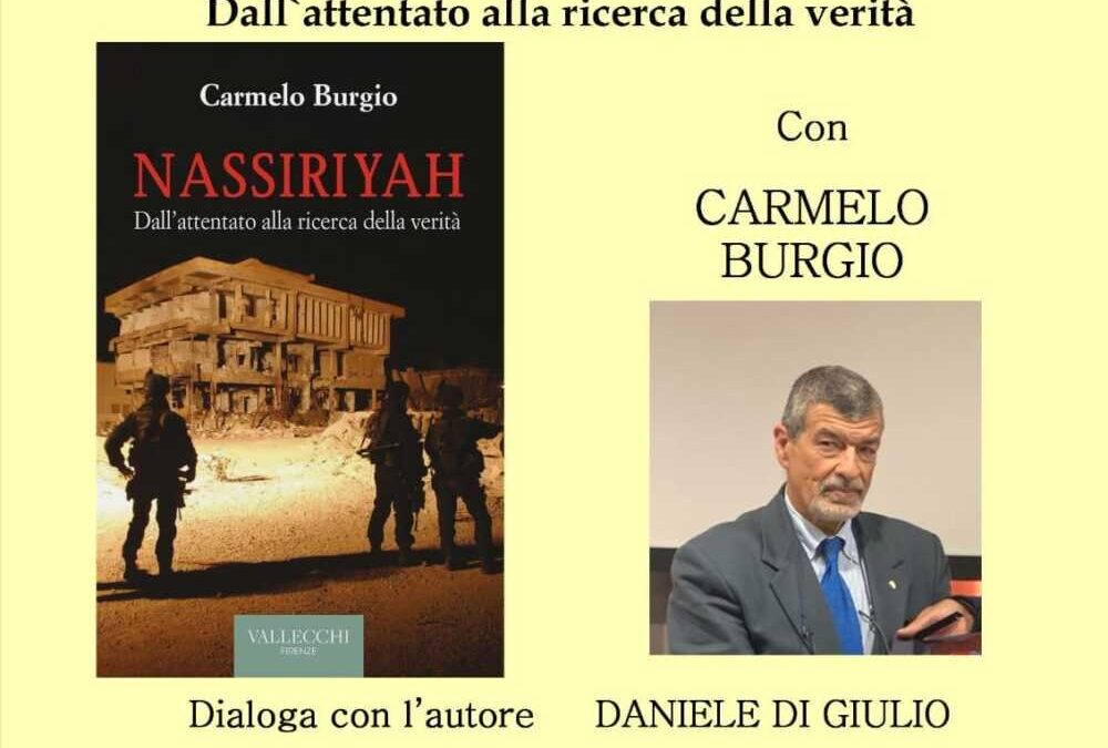 “Book Faces” e Unuci a Civitavecchia presentano il libro di Burgio sull’attentato di Nassiriyah