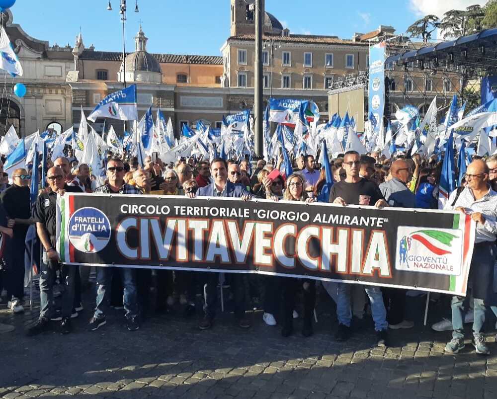 fratelli italia fdi civitavecchia almirante