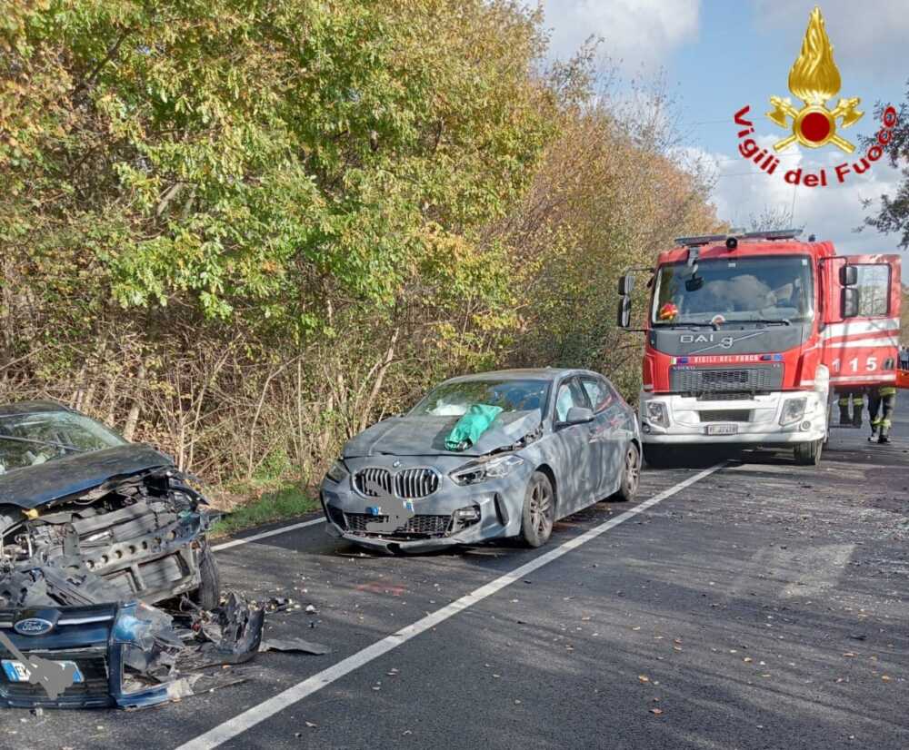 incidente braccianese vvf km 26,700 pompieri vigili fuoco (2)