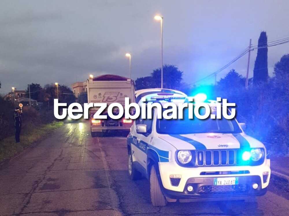 incidente doganale cerveteri municipale polizia locale