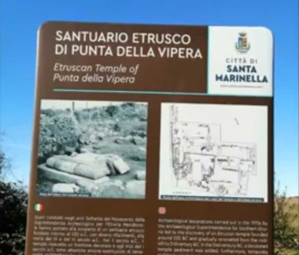 santuario etrusco punta della vipera