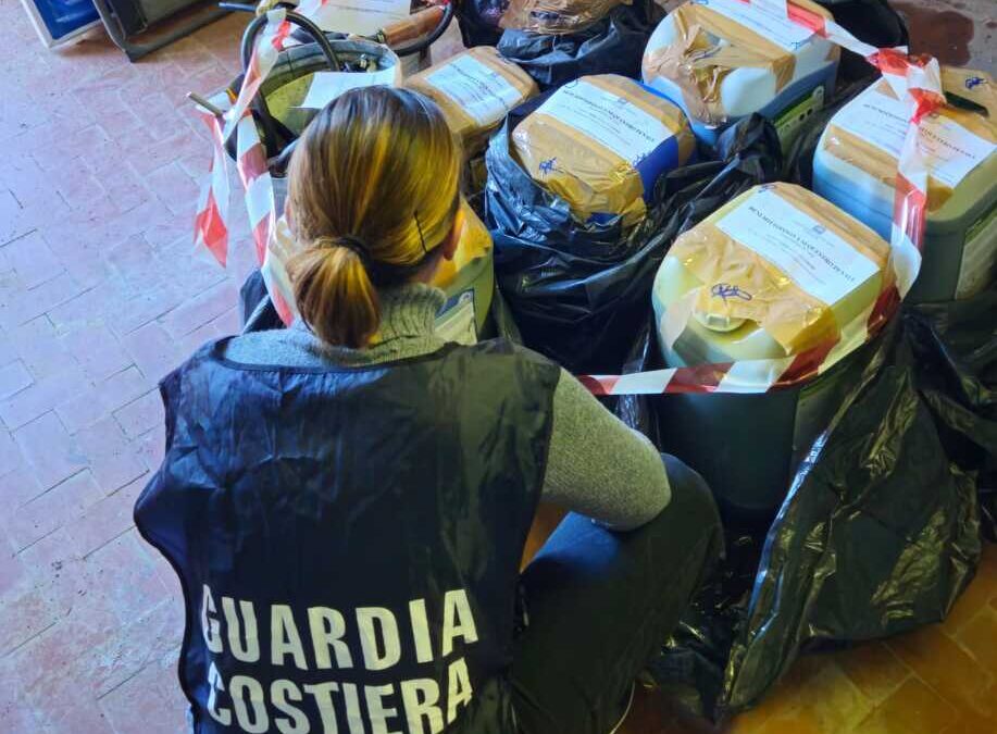 Gasolio agevolato rubato al porto di Civitavecchia e trovato dalla Guardia Costiera