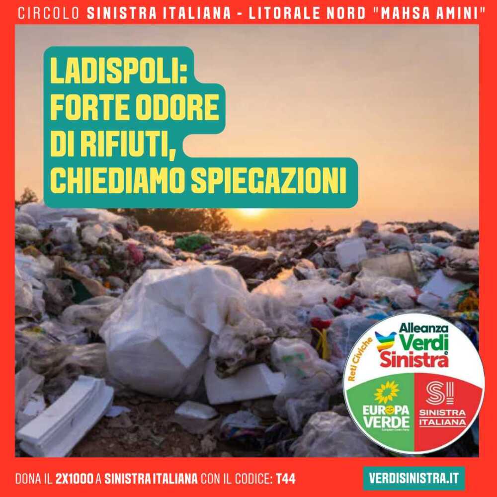Esalazioni notturne a Ladispoli, l'allarme di Sinistra Italiana si