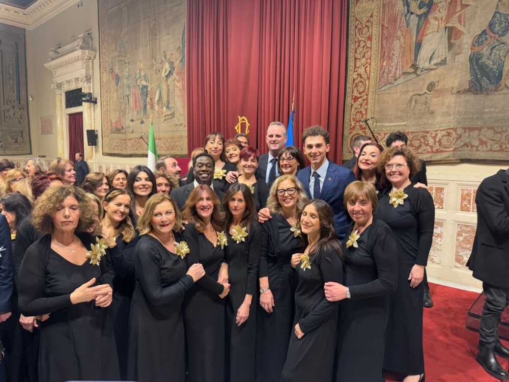 Il “Purple Gospel Choir “ di Tolfa fa il pienone a Montecitorio