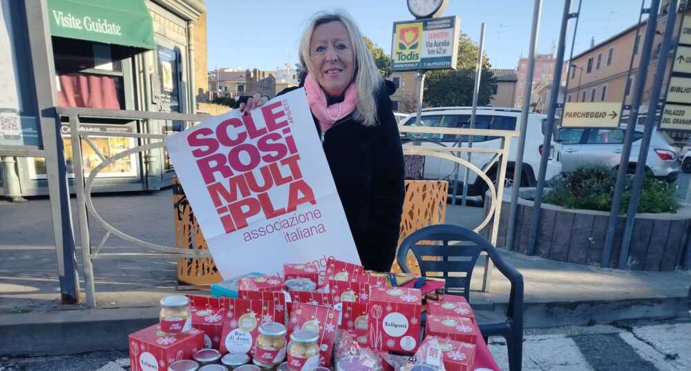 Sclerosi multipla, successo per il Natale di Aism: Cerveteri città amica della ricerca scientifica