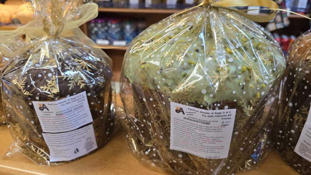 Panificio Anselmi panettone pistacchio cna