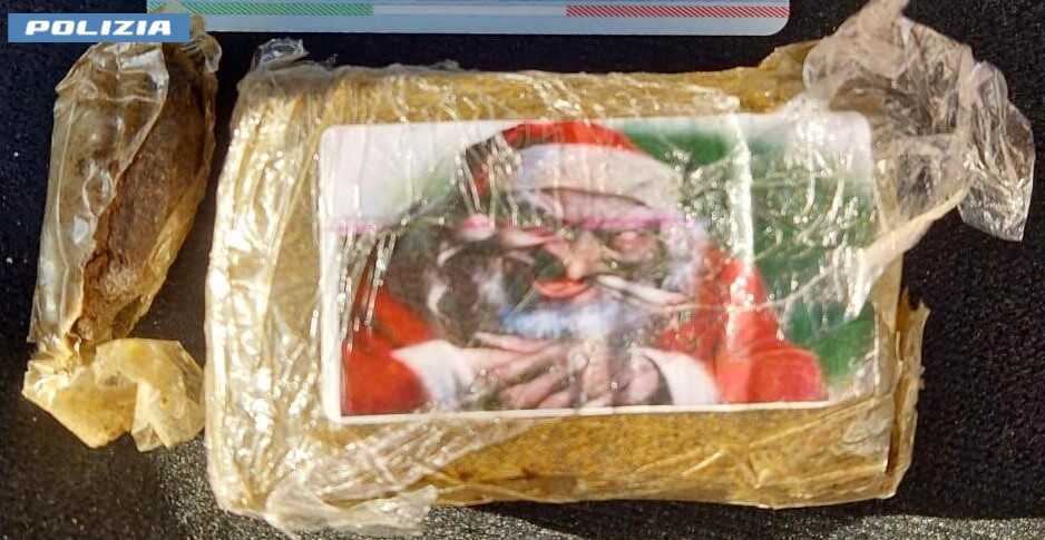 babbo natale droga polizia