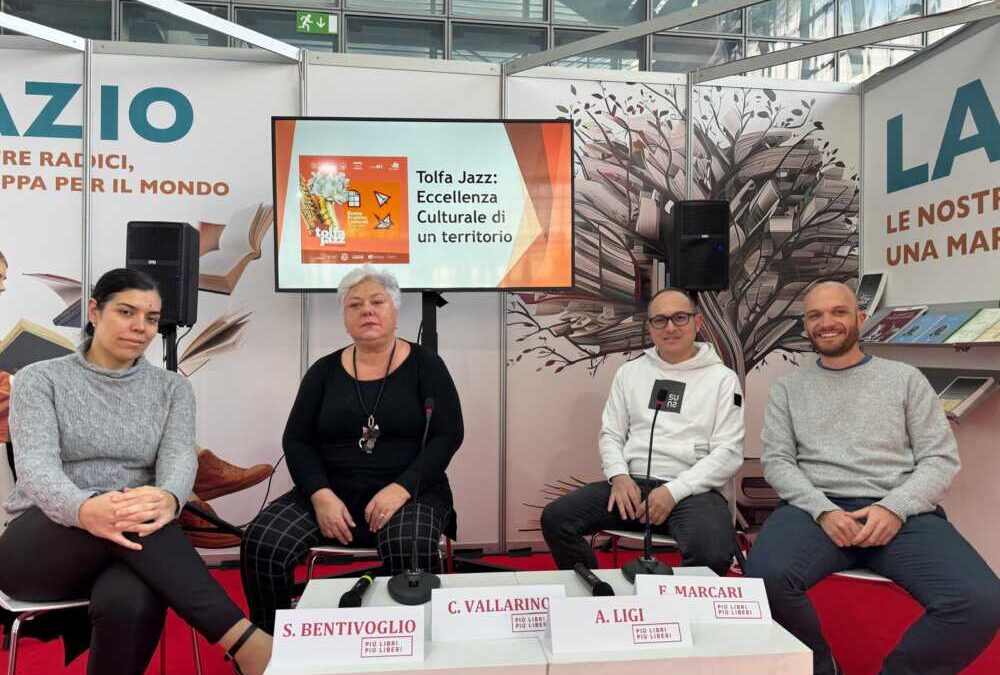 “Tolfa Jazz”, eccellenza del Lazio, ospite a “Più Libri Più Liberi”