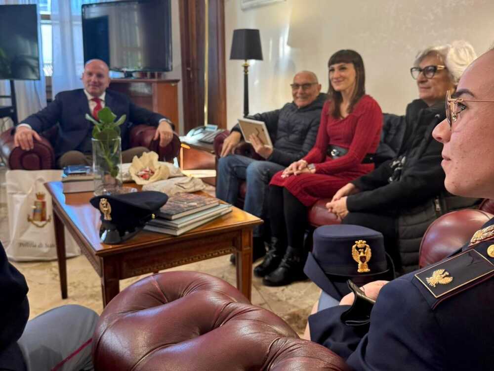 polizia questore uomo ritrovato