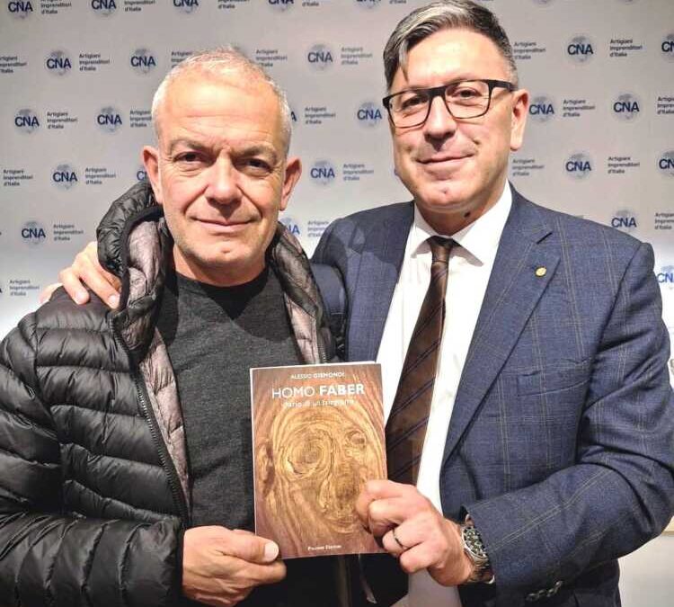 ‘Homo Faber – Diario di un falegname’ è la prima opera di Alessio Gismondi, presidente della Cna di Viterbo e Civitavecchia