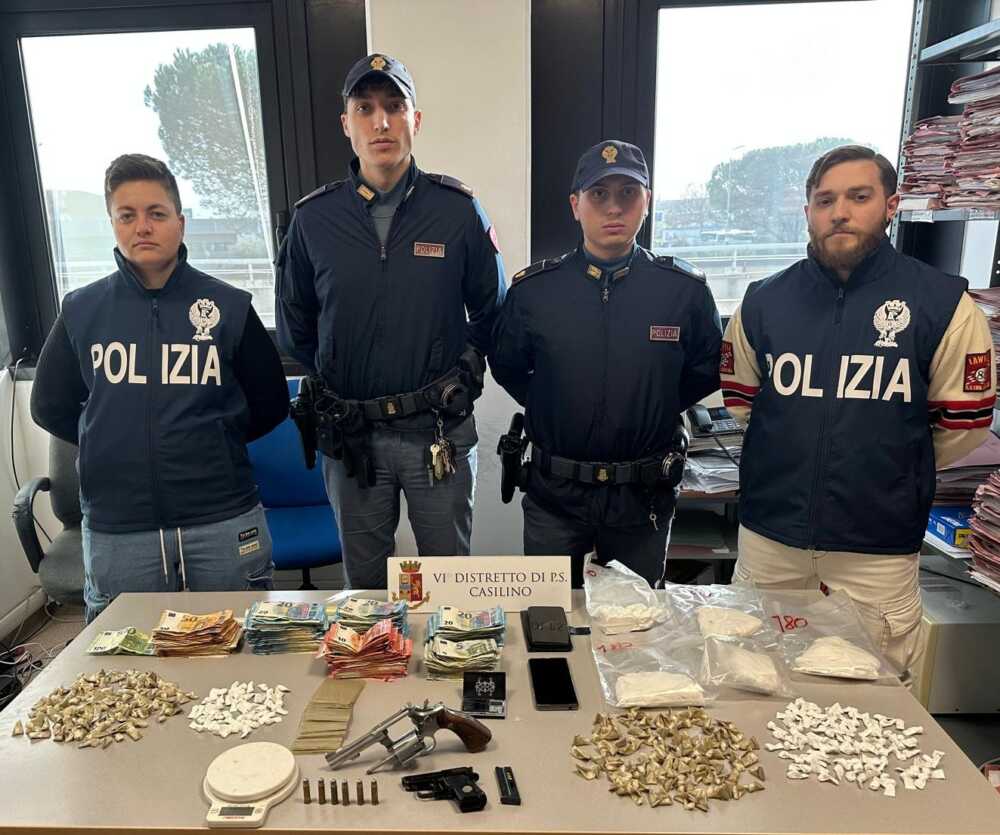 Casilino droga polizia tor bella monaca