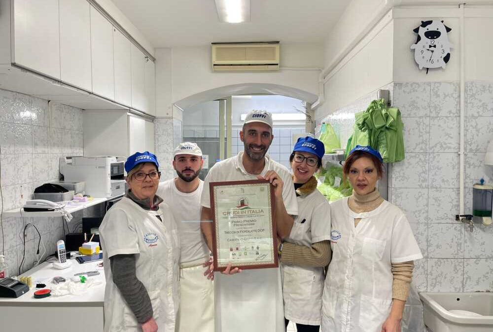 Crudi in Italia, presente il caseificio Cioffi di Cna