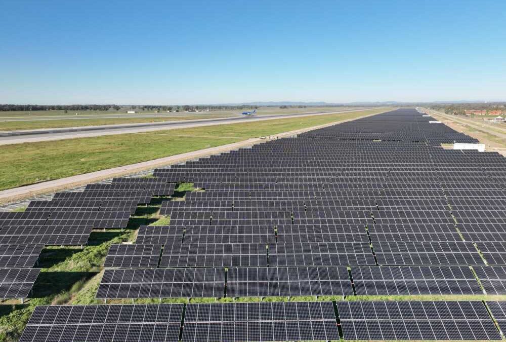 Solar Farm, il più grande impianto fotovoltaico in un aeroporto inaugurato a Fiumicino