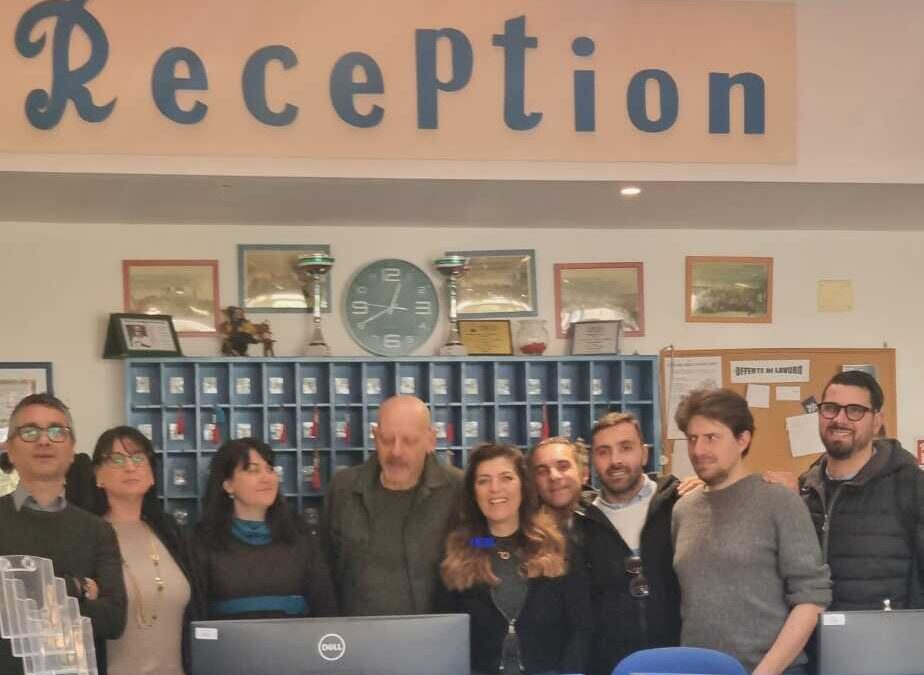 Lo chef stellato Gianfranco Pascucci istruisce gli studenti dell’Alberghiero di Ladispoli