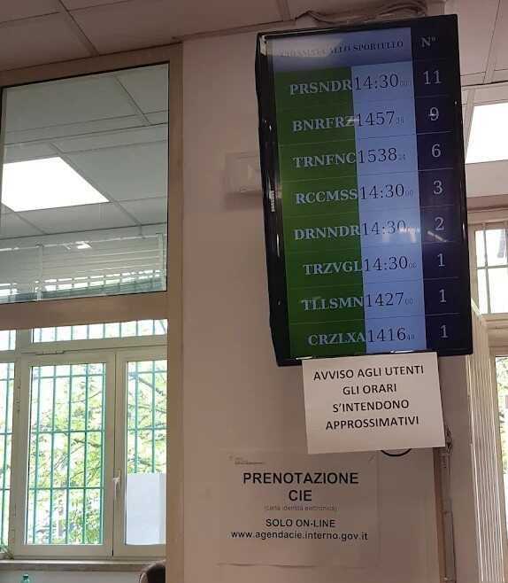 municipio XV arvalia portuense cie carta identità