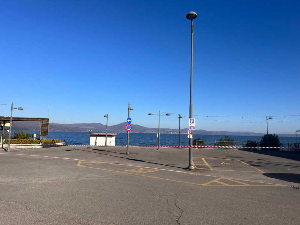 parcheggi lago bracciano