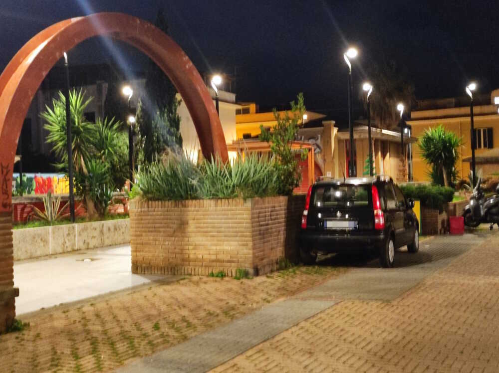 parcheggio selvaggio nona civitavecchia