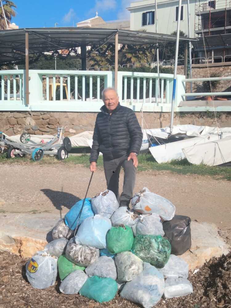 peppe pulizia marina civitavecchia