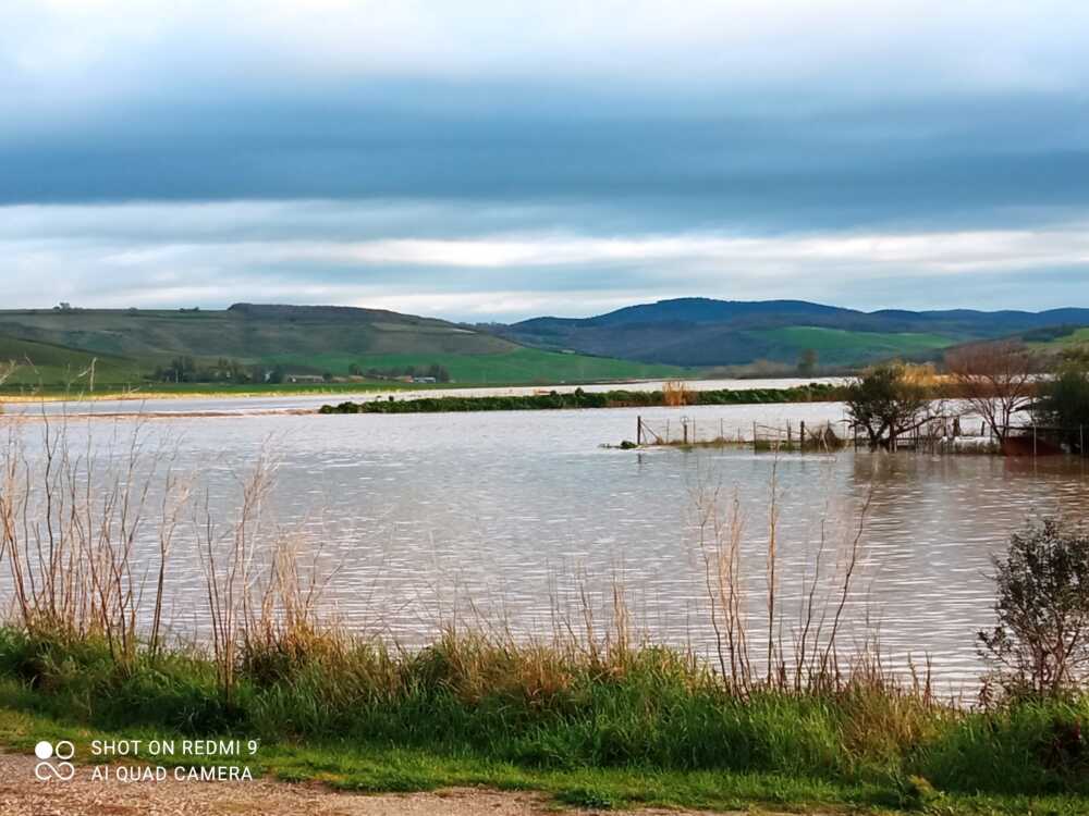 allagamento monte riccio mignone tarquinia