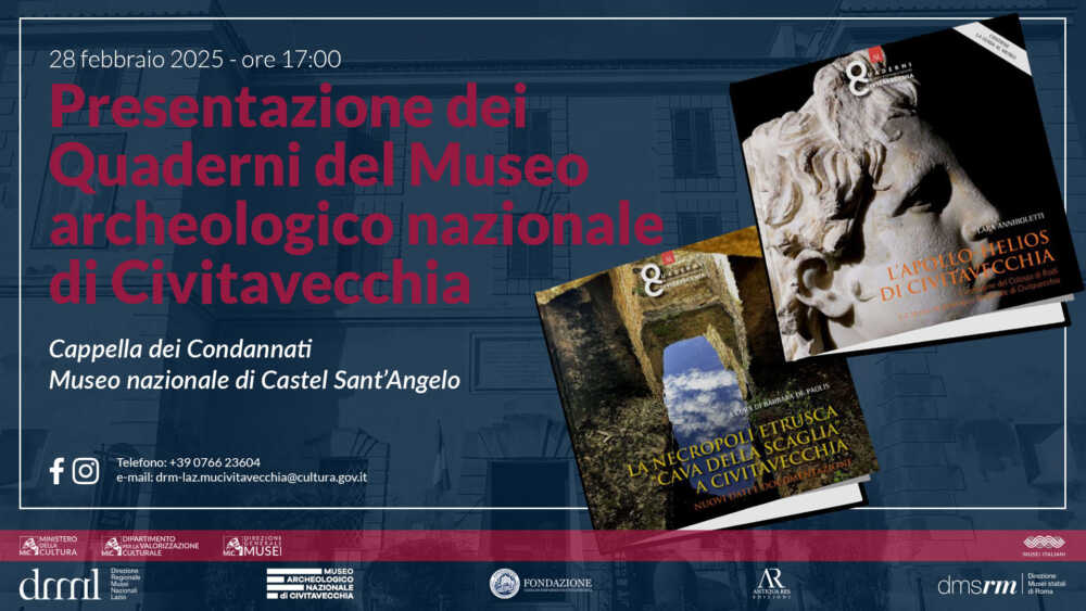 Si presentano a Roma i “Quaderni del Museo archeologico di Civitavecchia”