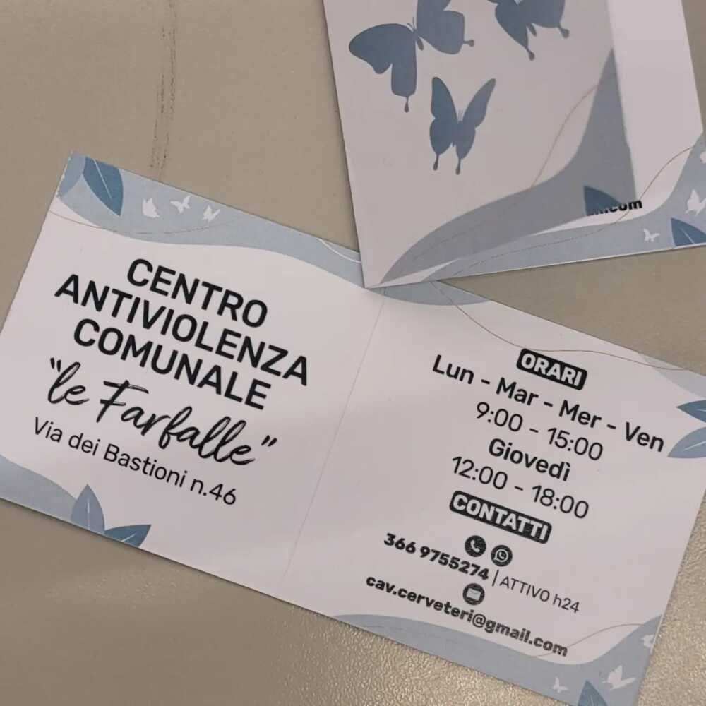 centro sportello antiviolenza farfalle cerveteri