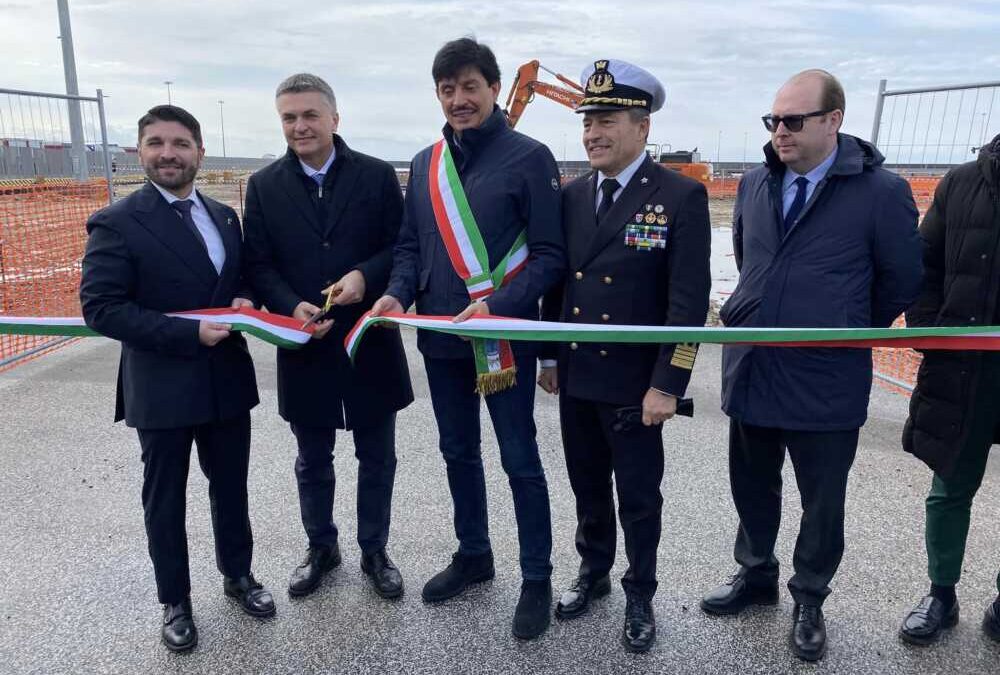 Cold ironing al porto di Civitavecchia, posata la prima pietra per uno scalo più verde