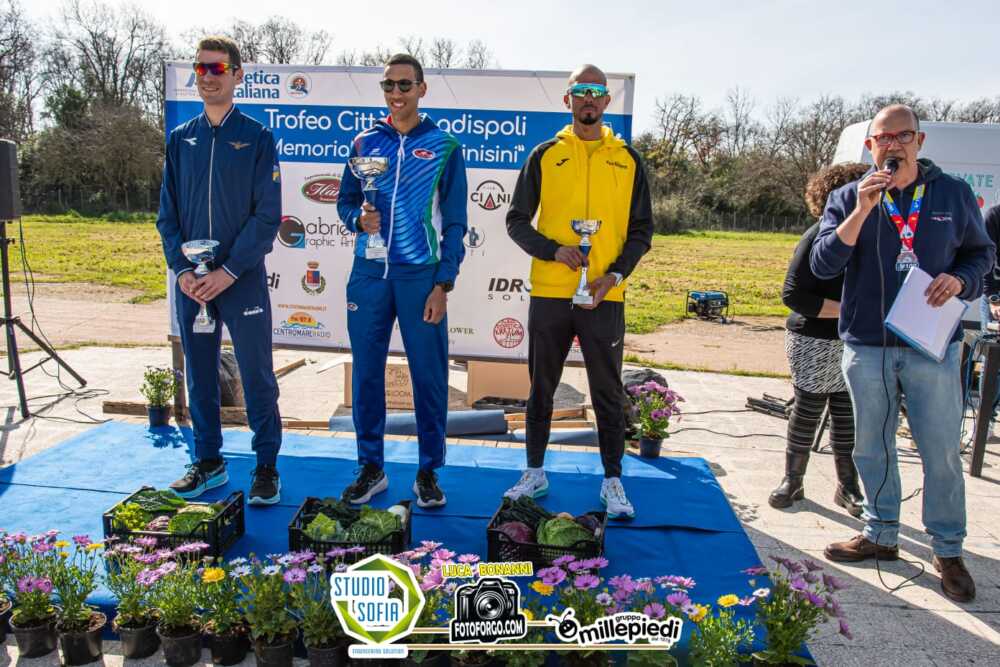 Mohamed Zerrad il vincitore della quarta edizione del Trofeo Città di Ladispoli di podismo