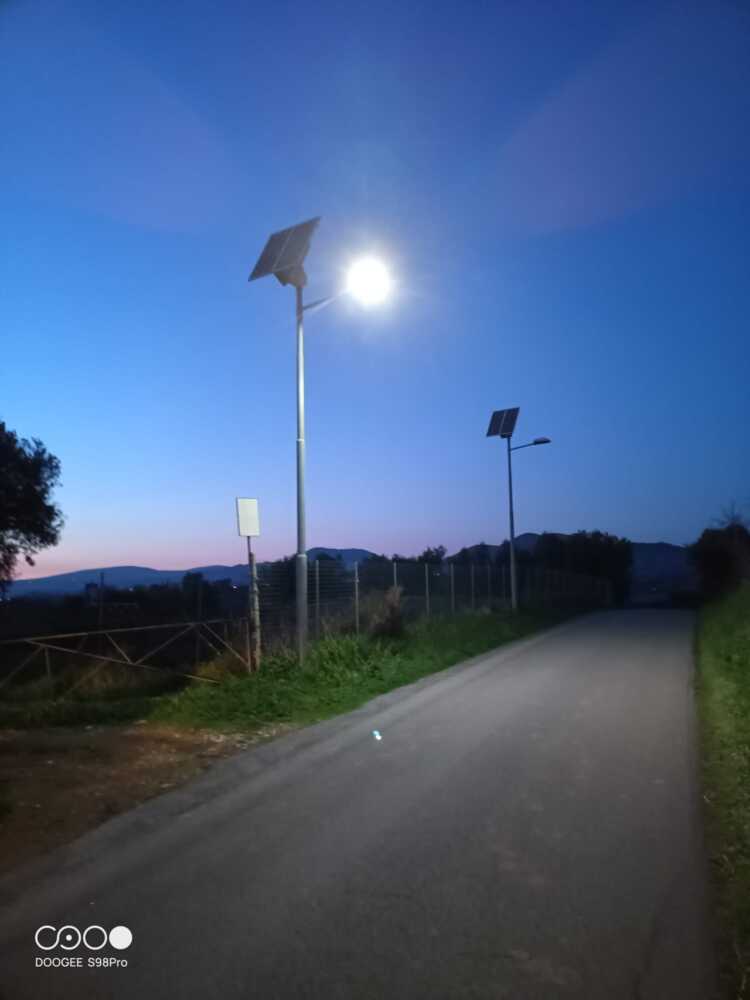 pubblica illuminazione frazioni foto