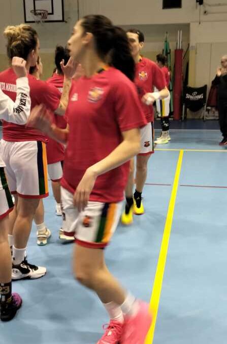 Il Santa Marinella Basket “spezza” le Frecce Romane 66-45