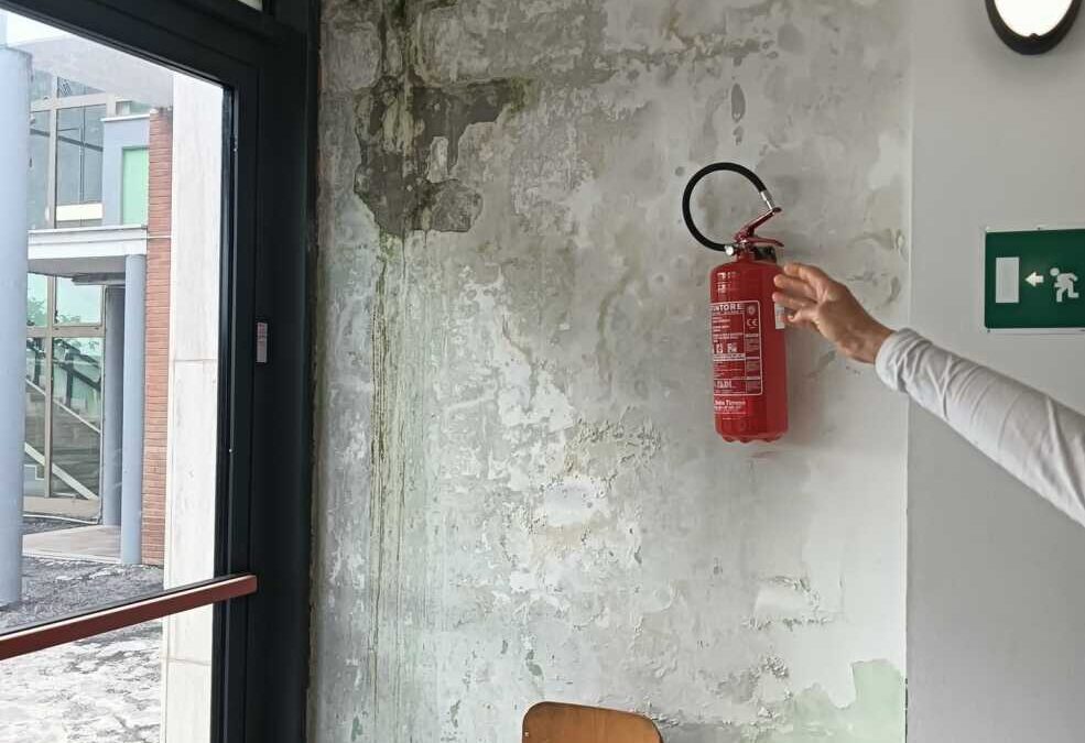 Infiltrazioni nelle scuole di Santa Marinella, effettuati i sopralluoghi