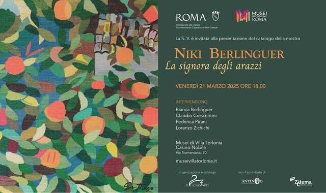 21 marzo 2025 INVITO PRESENTAZ-CATALOGO-Niki Berlinguer 21 marzo 2025 INVITO PRESENTAZ-CATALOGO-Niki Berlinguer