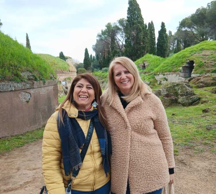 DanteDì alla Necropoli della Banditaccia di Cerveteri con le scuole