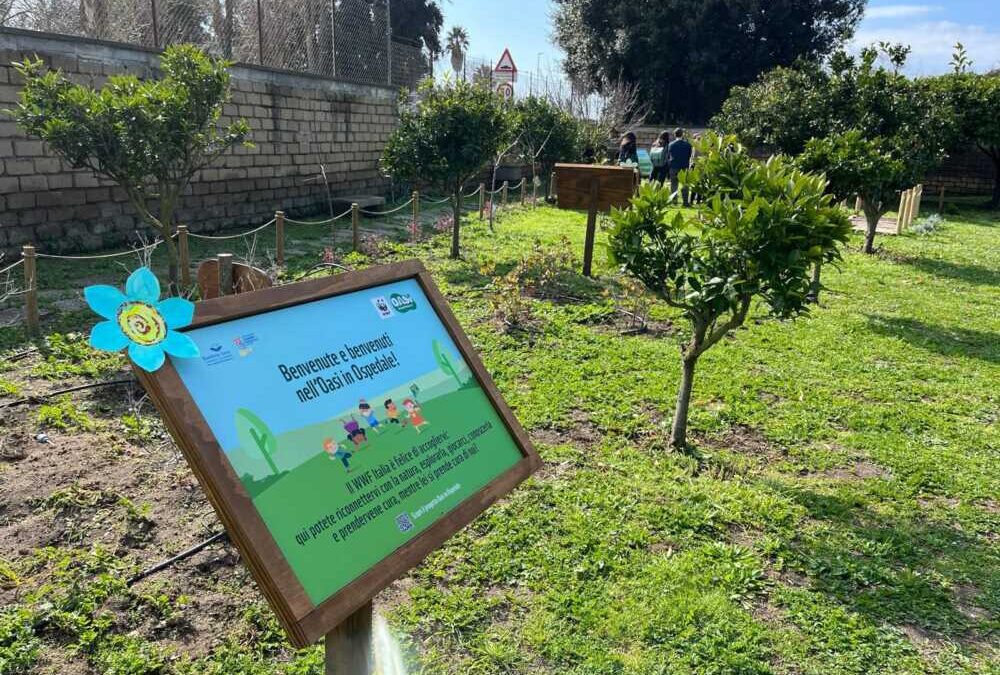 Oasi in Ospedale Wwf al Bambin Gesù di Palidoro