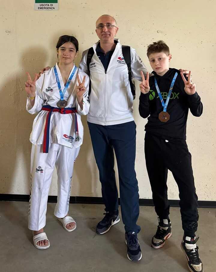 Sport For You 2 porta in alto Anguillara all'Insubria Cup 2025 Taekwondo