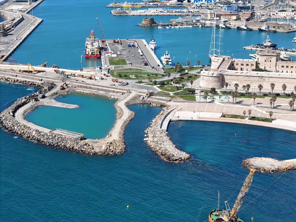 accesso sud porto civitavecchia alto