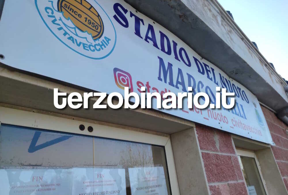 Al via il 10 giugno i lavori Pnrr allo Stadio del Nuoto PalaGalli di Civitavecchia