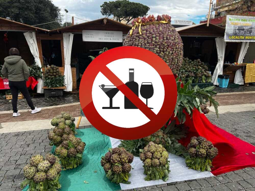sagra-carciofo divieto alcol sagra-carciofo divieto alcol