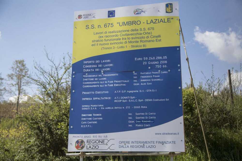 Trasversale, Anas consegna i lavori del primo stralcio tra Monte Romano Est e Tarquinia