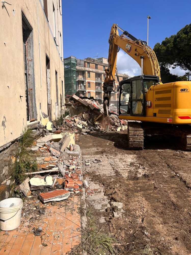 via xvi settembre lavori via xvi settembre lavori