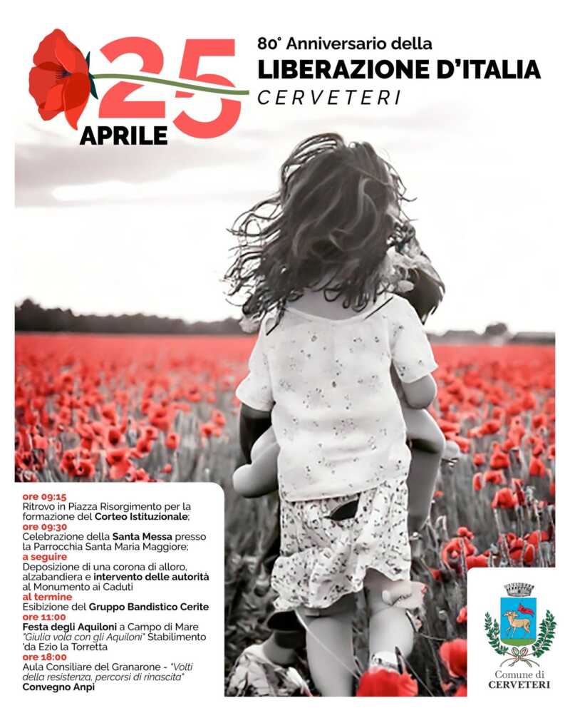 Locandina Festa della Liberazione 2025