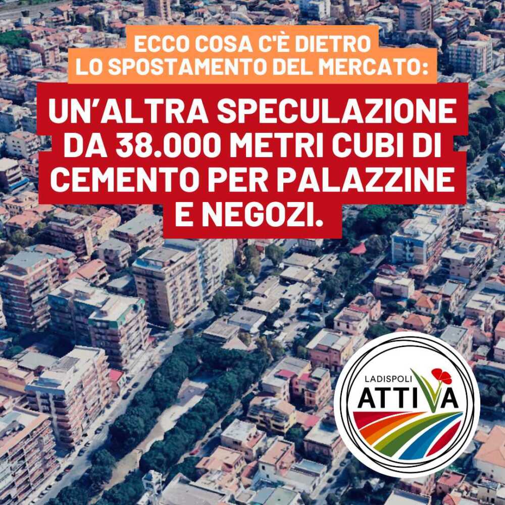 Speculazione da 38.000 metri cubi di cemento ladispoli attiva Speculazione da 38.000 metri cubi di cemento ladispoli attiva