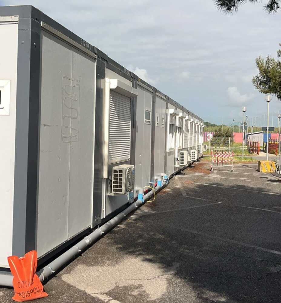 container asl roma 4 ladispoli casa salute