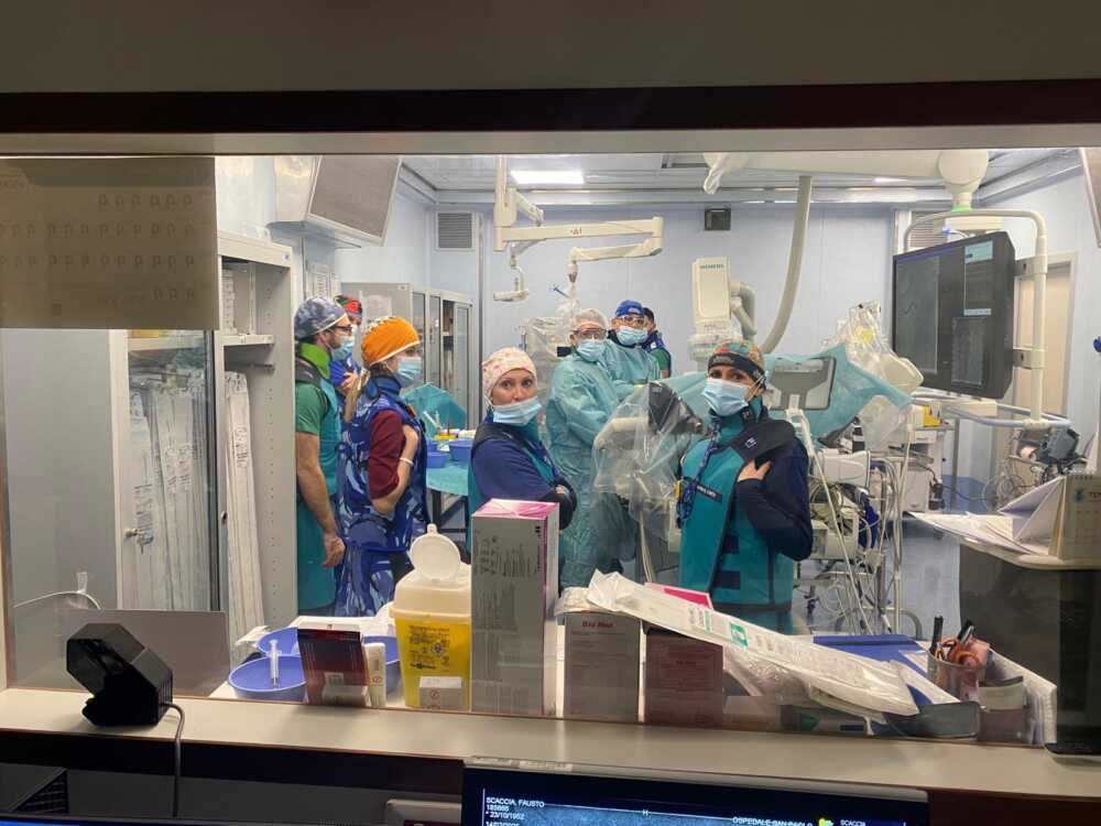 emodinamica san paolo ospedale civitavecchia camera operatoria