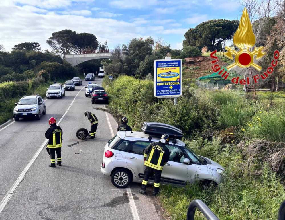 incidente aurelia civitavecchia villaggio fanciullo repubblica ragazzi vvf vigili fuoco pompieri 1