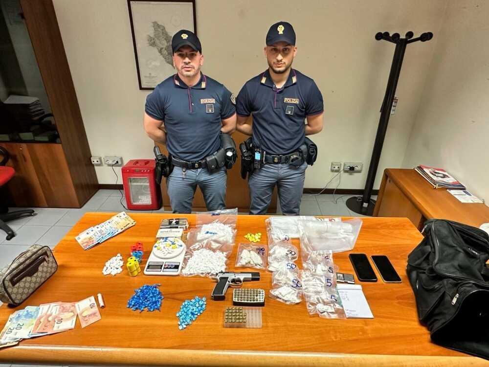 polizia fiumicino droga