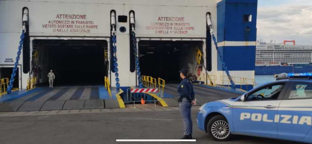 polizia frontiera civitavecchia polmare