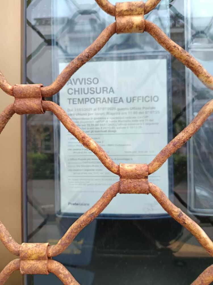 poste chiuse santa severa