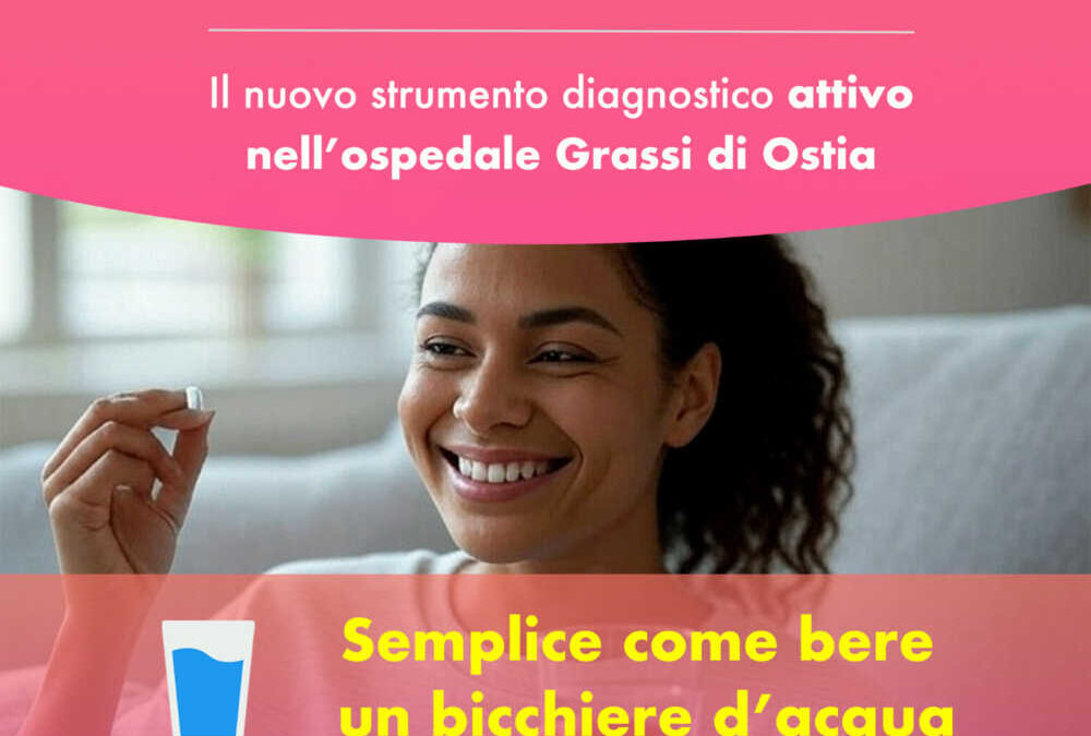 “Al Grassi la capsula per lo screening del colon retto”: l’annuncio della Asl Roma 3
