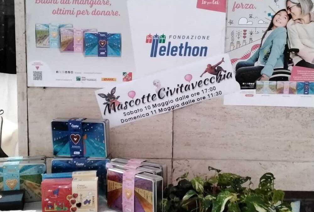 Telethon e Festa della Mamma, ancora un appuntamento oggi pomeriggio a Civitavecchia