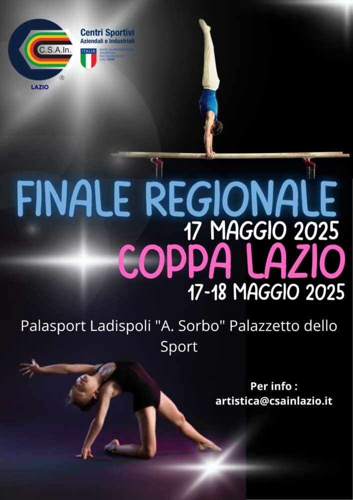 ginnastica ladispoli csain